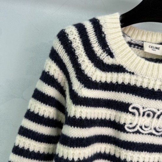 CELINE Knit Pullover 2025 Autumn/Winter Sale Special Price New Model CELINE Knit Pullover 2025 Autumn/Winter Sale Special Price New Model