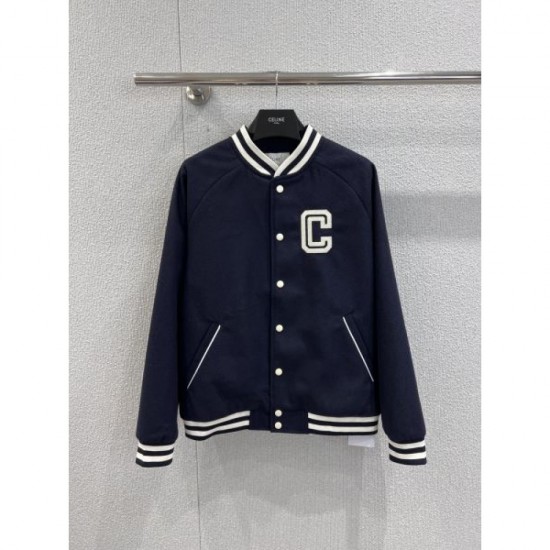 CELINE Celine Baseball Jacket 2025 Autumn/Winter New Brand Standard CELINE Celine Baseball Jacket 2025 Autumn/Winter New Brand Standard