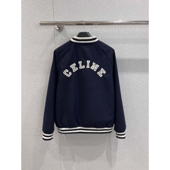 CELINE Celine Baseball Jacket 2025 Autumn/Winter New Brand Standard CELINE Celine Baseball Jacket 2025 Autumn/Winter New Brand Standard