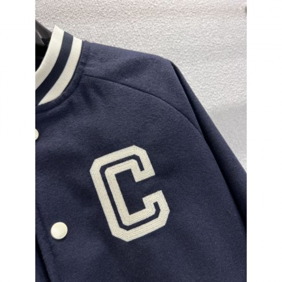 CELINE Celine Baseball Jacket 2025 Autumn/Winter New Brand Standard CELINE Celine Baseball Jacket 2025 Autumn/Winter New Brand Standard