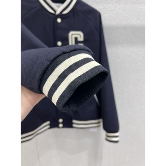 CELINE Celine Baseball Jacket 2025 Autumn/Winter New Brand Standard CELINE Celine Baseball Jacket 2025 Autumn/Winter New Brand Standard