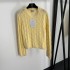 2025FW Knit CHANEL Chanel New Casual Coordination Elegant and gorgeous