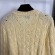 2025FW Knit CHANEL Chanel New Casual Coordination Elegant and gorgeous