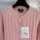 CHANEL Knit Cardigan 2025 Autumn/Winter Limited First-come-first-served Popular New Item CHANEL Knit Cardigan 2025 Autumn/Winter Limited First-come-first-served Popular New Item