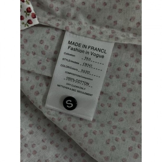 CHANEL Long Sleeve Shirt 2025 Autumn/Winter Emergency Sale New Item at Surprising Price CHANEL Long Sleeve Shirt 2025 Autumn/Winter Emergency Sale New Item at Surprising Price