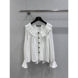 CHANEL Long Sleeve Shirt 2025 Autumn/Winter Standard Popular High Sensitivity Item
