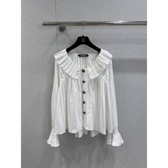 CHANEL Long Sleeve Shirt 2025 Autumn/Winter Standard Popular High Sensitivity Item CHANEL Long Sleeve Shirt 2025 Autumn/Winter Standard Popular High Sensitivity Item