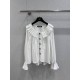 CHANEL Long Sleeve Shirt 2025 Autumn/Winter Standard Popular High Sensitivity Item CHANEL Long Sleeve Shirt 2025 Autumn/Winter Standard Popular High Sensitivity Item