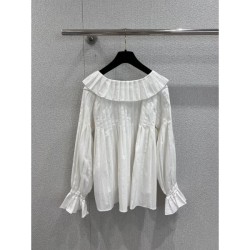 CHANEL Long Sleeve Shirt 2025 Autumn/Winter Standard Popular High Sensitivity Item