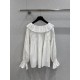 CHANEL Long Sleeve Shirt 2025 Autumn/Winter Standard Popular High Sensitivity Item CHANEL Long Sleeve Shirt 2025 Autumn/Winter Standard Popular High Sensitivity Item