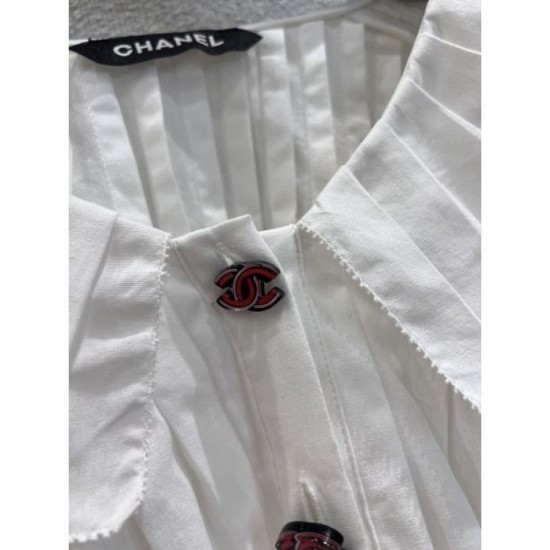 CHANEL Long Sleeve Shirt 2025 Autumn/Winter Standard Popular High Sensitivity Item CHANEL Long Sleeve Shirt 2025 Autumn/Winter Standard Popular High Sensitivity Item