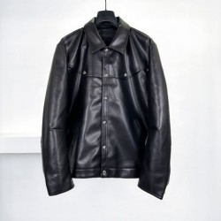 CHROME HEARTS Leather Jacket 2025 Autumn/Winter A new item that expands your fashion range