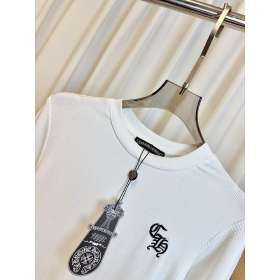 CHROME HEARTS Long Sleeve T-shirt 2025 Fall/Winter Popular Casual Item CHROME HEARTS Long Sleeve T-shirt 2025 Fall/Winter Popular Casual Item