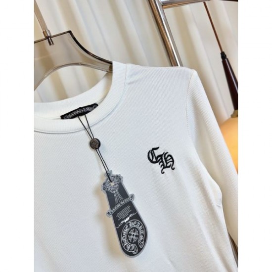 CHROME HEARTS Long Sleeve T-shirt 2025 Fall/Winter Popular Casual Item CHROME HEARTS Long Sleeve T-shirt 2025 Fall/Winter Popular Casual Item