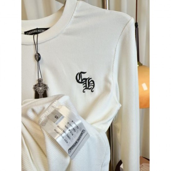 CHROME HEARTS Long Sleeve T-shirt 2025 Fall/Winter Popular Casual Item CHROME HEARTS Long Sleeve T-shirt 2025 Fall/Winter Popular Casual Item