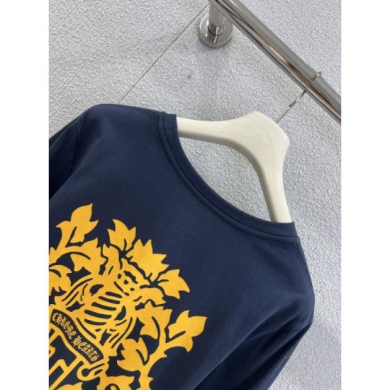 CHROME HEARTS Long Sleeve T-shirt 2025 Fall/Winter New Fall/Winter Color Check CHROME HEARTS Long Sleeve T-shirt 2025 Fall/Winter New Fall/Winter Color Check