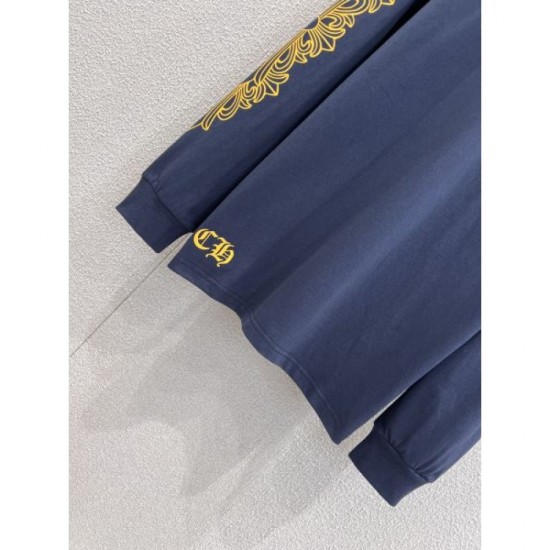 CHROME HEARTS Long Sleeve T-shirt 2025 Fall/Winter New Fall/Winter Color Check CHROME HEARTS Long Sleeve T-shirt 2025 Fall/Winter New Fall/Winter Color Check
