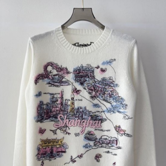 2025FW Long Sleeve Tops DIOR Dior Full of trendy look this season, luxurious look