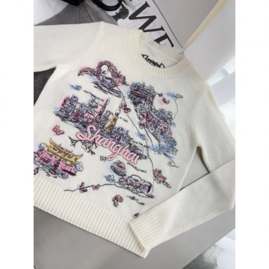 2025FW Long Sleeve Tops DIOR Dior Full of trendy look this season, luxurious look
