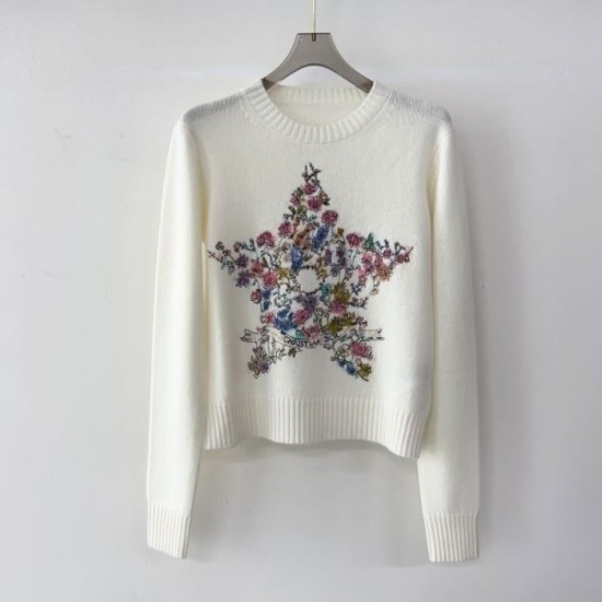 2025FW Long Sleeve Tops DIOR Dior Extremely Fashionable New Colors Available