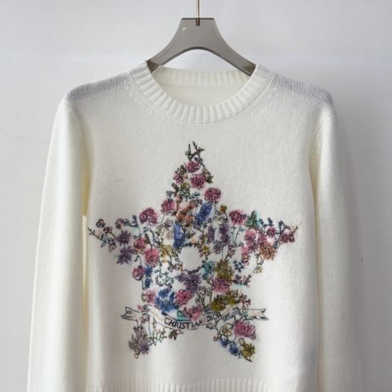 2025FW Long Sleeve Tops DIOR Dior Extremely Fashionable New Colors Available