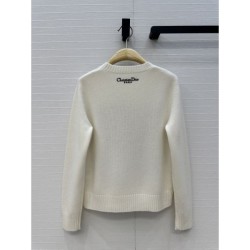 DIOR Dior Cashmere Sweater 2025 Autumn/Winter Wonderful Coordination Popular New Item