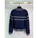 DIOR Dior Long Sleeve Knit 2025 Autumn/Winter New Continuation Popular Item