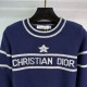 DIOR Dior Long Sleeve Knit 2025 Autumn/Winter New Continuation Popular Item