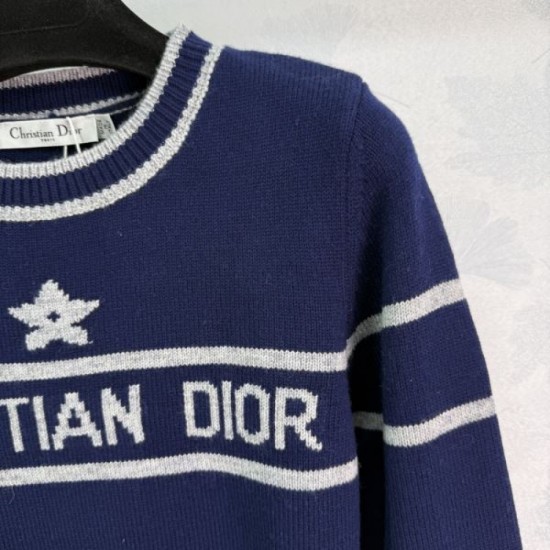 DIOR Dior Long Sleeve Knit 2025 Autumn/Winter New Continuation Popular Item