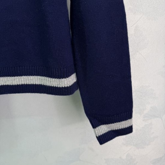 DIOR Dior Long Sleeve Knit 2025 Autumn/Winter New Continuation Popular Item