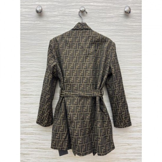 FENDI trench coat 2025 autumn/winter hottest new autumn/winter outerwear FENDI trench coat 2025 autumn/winter hottest new autumn/winter outerwear