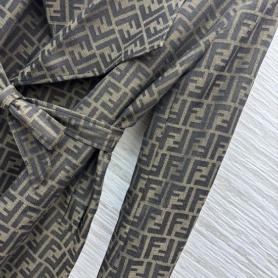 FENDI trench coat 2025 autumn/winter hottest new autumn/winter outerwear FENDI trench coat 2025 autumn/winter hottest new autumn/winter outerwear