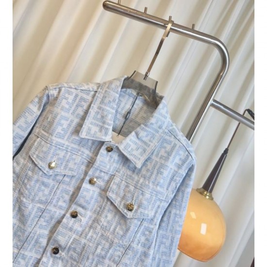 FENDI denim jacket 2025 fall/winter extremely popular new item FENDI denim jacket 2025 fall/winter extremely popular new item