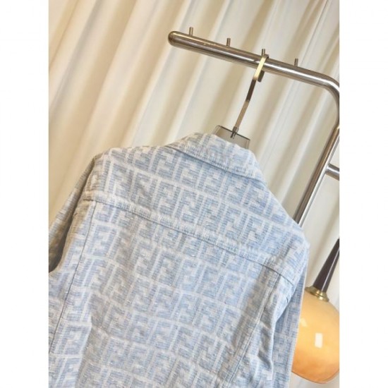 FENDI denim jacket 2025 fall/winter extremely popular new item FENDI denim jacket 2025 fall/winter extremely popular new item