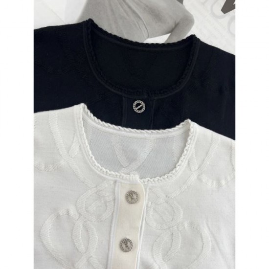 2025FW Cardigan Tops HERMES Hermes Autumn/Winter New Items for Change of Seasons