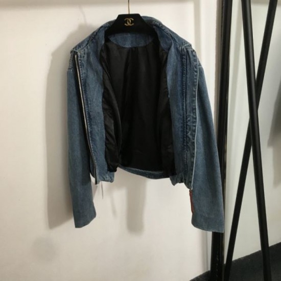 2025FW Denim Jacket LOEWE Elegant Casual Luxurious finish 2025FW Denim Jacket LOEWE Elegant Casual Luxurious finish