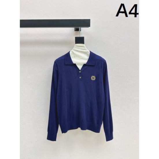 LOEWE Wool Tops 2025 Autumn/Winter Essential Autumn/Winter Popular Items LOEWE Wool Tops 2025 Autumn/Winter Essential Autumn/Winter Popular Items