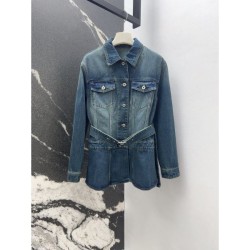 LOEWE Denim Jacket 2025 Autumn/Winter New model with great local price