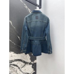 LOEWE Denim Jacket 2025 Autumn/Winter New model with great local price