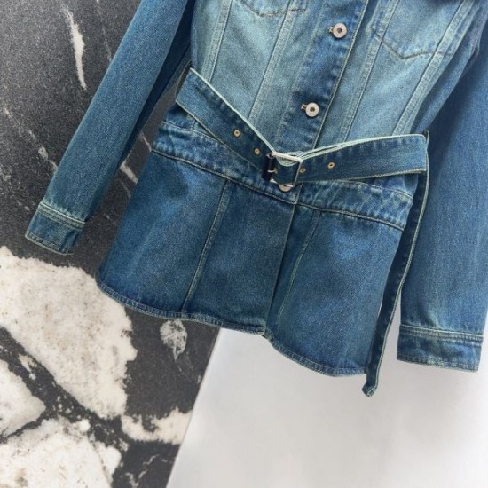 LOEWE Denim Jacket 2025 Autumn/Winter New model with great local price LOEWE Denim Jacket 2025 Autumn/Winter New model with great local price