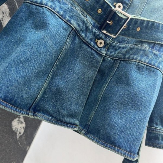 LOEWE Denim Jacket 2025 Autumn/Winter New model with great local price LOEWE Denim Jacket 2025 Autumn/Winter New model with great local price