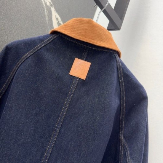 LOEWE Denim Jacket 2025 Autumn/Winter Rare Limited Store Available Model LOEWE Denim Jacket 2025 Autumn/Winter Rare Limited Store Available Model