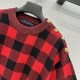LOUIS VUITTON Knit Sweater 2025 Fall/Winter New Stylish and Elegant Popular Model LOUIS VUITTON Knit Sweater 2025 Fall/Winter New Stylish and Elegant Popular Model