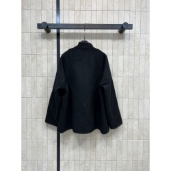 LOUIS VUITTON Louis Vuitton Poncho Coat 2025 New Autumn/Winter Trend Outerwear Popular in Japan