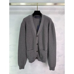 LOUIS VUITTON Knit Cardigan 2025 Fall/Winter New Item Limited to this season's popular trend shops
