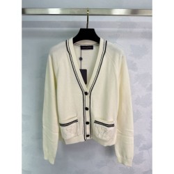 LOUIS VUITTON Long Sleeve Cardigan 2025 Autumn/Winter New Item The hottest new item