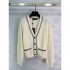 LOUIS VUITTON Long Sleeve Cardigan 2025 Autumn/Winter New Item The hottest new item
