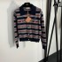 2025FW Knit Cardigan MIU MIU Miu Miu Create your own personality Popular autumn and winter outfit