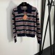 2025FW Knit Cardigan MIU MIU Miu Miu Create your own personality Popular autumn and winter outfit 2025FW Knit Cardigan MIU MIU Miu Miu Create your own personality Popular autumn and winter outfit