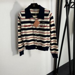2025FW Knit Cardigan MIU MIU Miu Miu Create your own personality Popular autumn and winter outfit